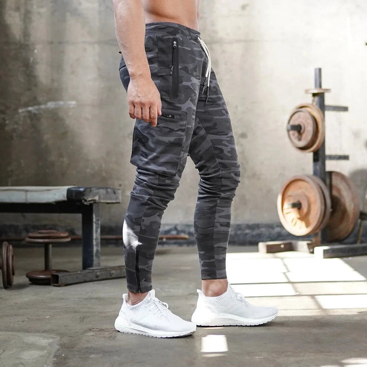 Zane | Men's Stylish Slim-Fit Cargo Joggers with Zip Pockets