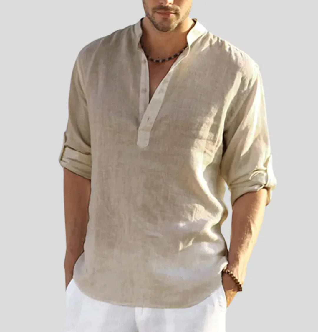Maddox | Men's Casual Henley Shirt
