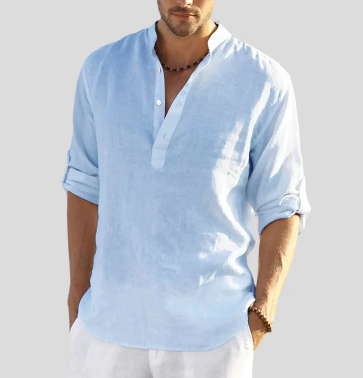 Maddox | Men's Casual Henley Shirt