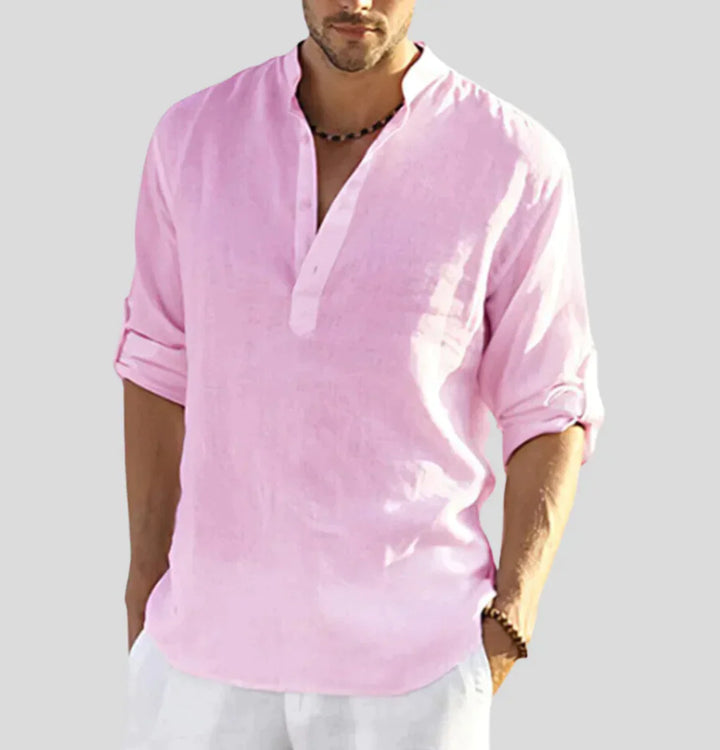 Maddox | Men's Casual Henley Shirt