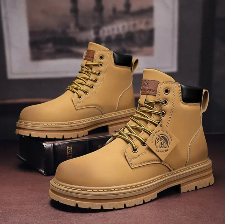 River | Men's Premium Lace-Up High-Top Boots