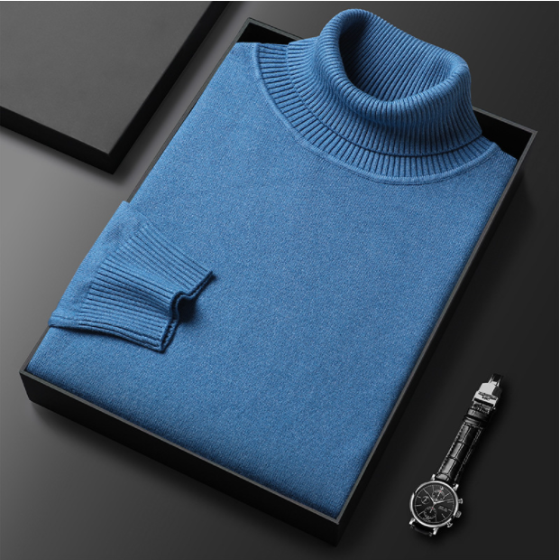 Eric | Men's Premium Turtleneck Pullover Sweater