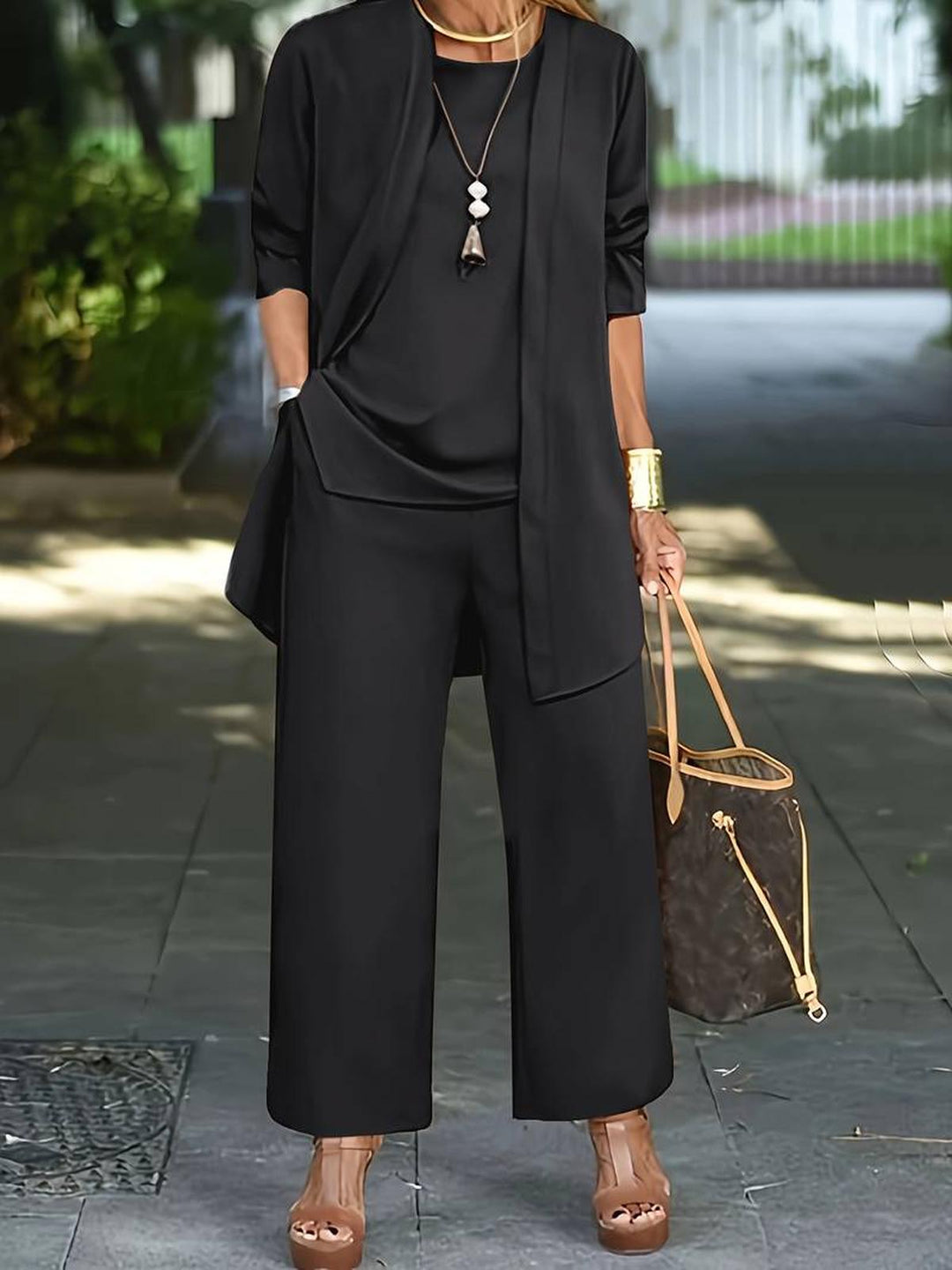 Maeve | Women's Chic Three Piece Outfit Set
