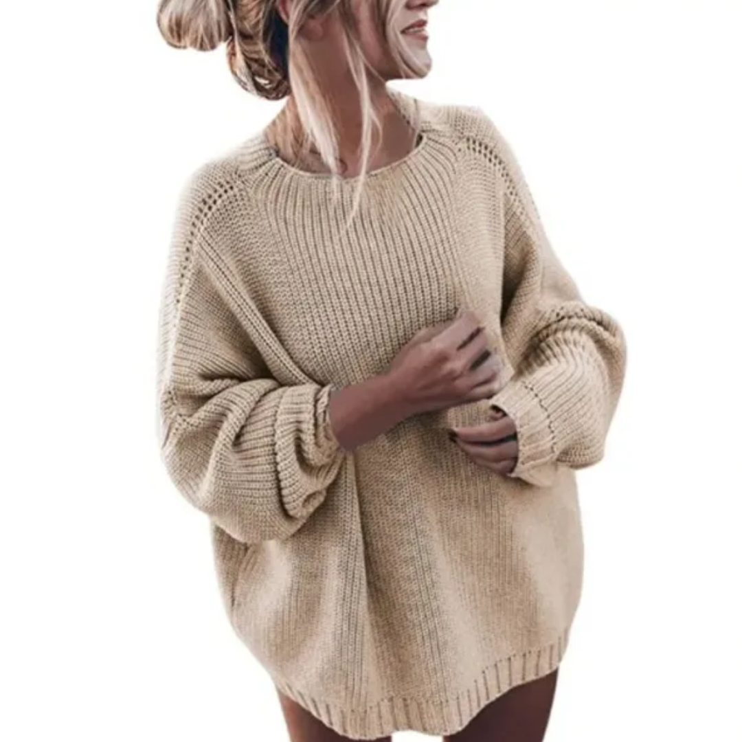 Dana  | Women's Cozy Oversized Batwing Sweater