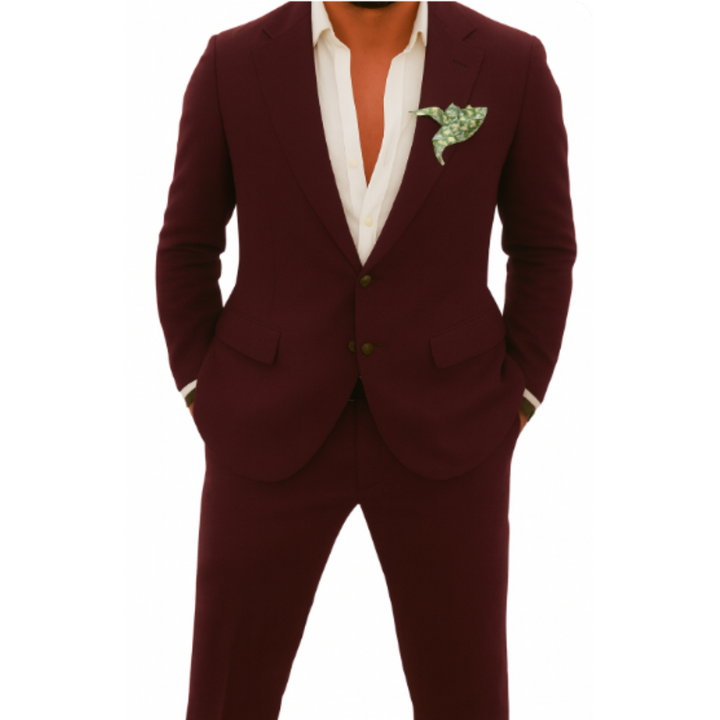 Walker | Men's Lightweight Tailored Two-Piece Linen  Suit