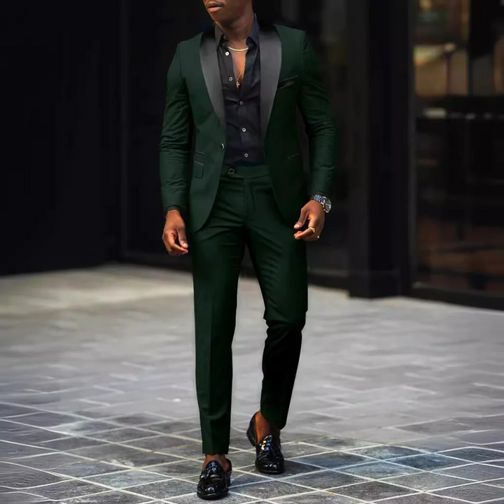 Dominic | Men's Slim-Fit Peaked Lapel Suit Set