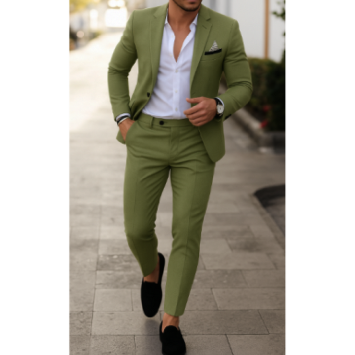Axel | Men's Modern Summer Tailored Slim-Fit Two-Piece Suit