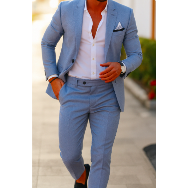 Axel | Men's Modern Summer Tailored Slim-Fit Two-Piece Suit