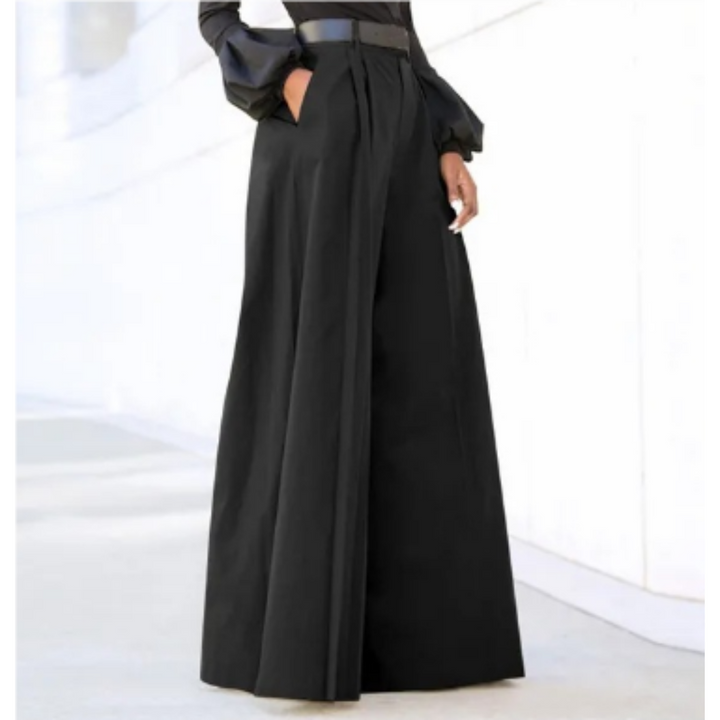 Alessia | Women's Elegant High-Waist Wide-Leg Palazzo Pants