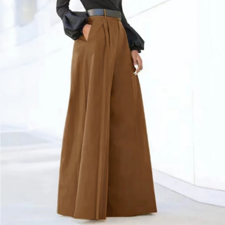 Alessia | Women's Elegant High-Waist Wide-Leg Palazzo Pants