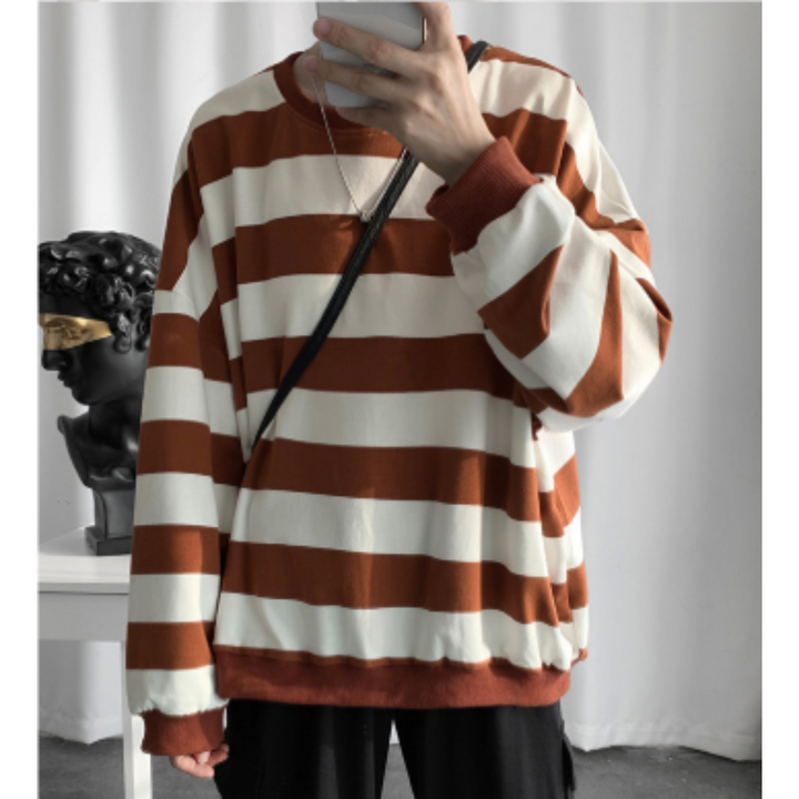 Jasper | Men's Casual Striped Oversized Sweater