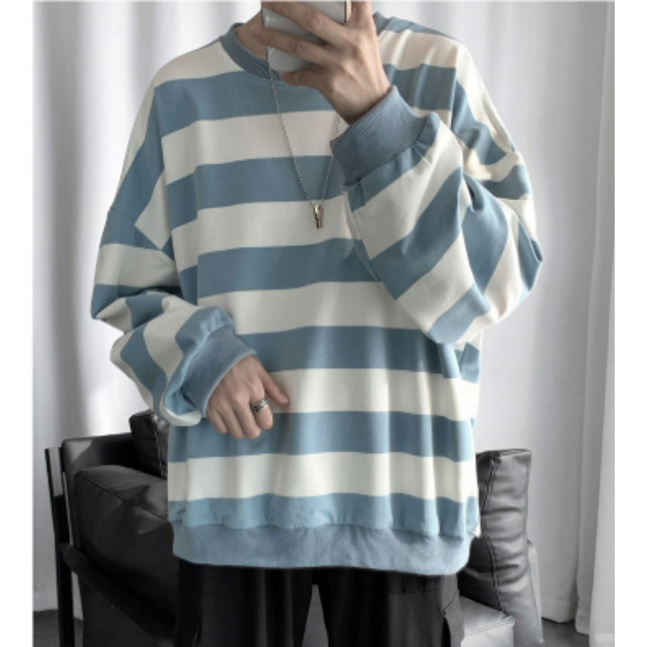 Jasper | Men's Casual Striped Oversized Sweater