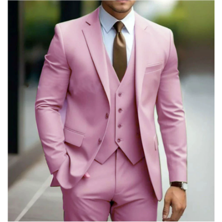 Vaughn | Men's Tailored Slim-Fit Three-Piece Suit