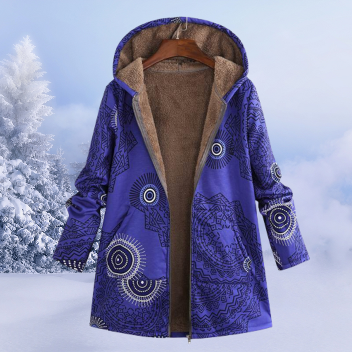 Flora | Women's Vintage Hooded Winter Coat