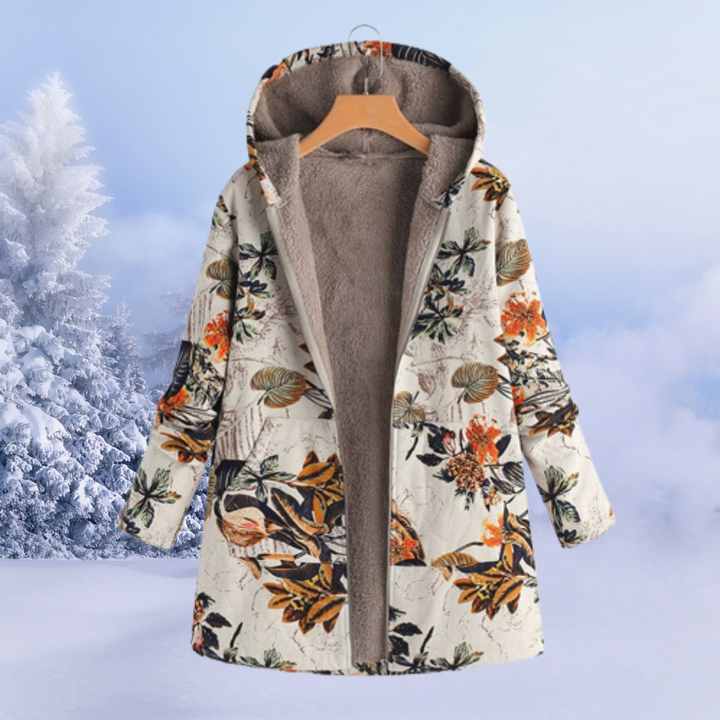 Flora | Women's Vintage Hooded Winter Coat