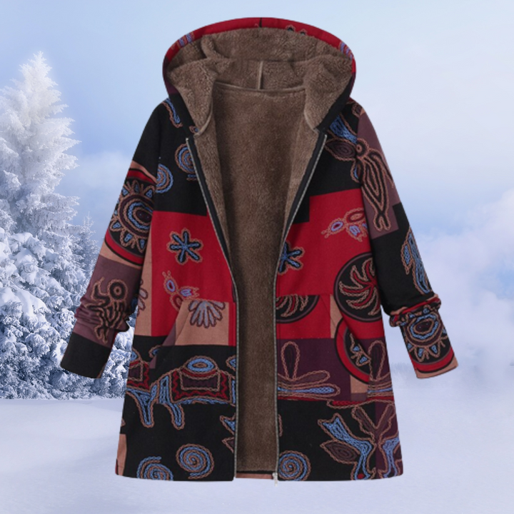 Flora | Women's Vintage Hooded Winter Coat