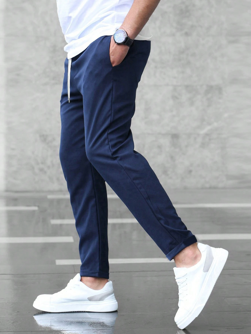 Arlo | Men's Casual Slim-Fit Trousers