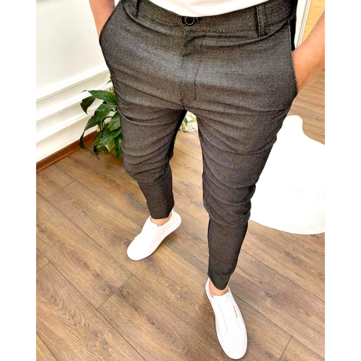Declan | Men's Modern Slim-Fit Stretch Trousers