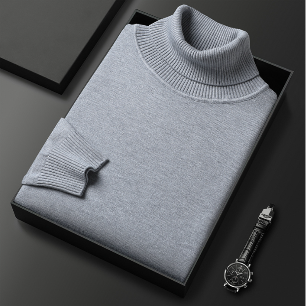 Eric | Men's Premium Turtleneck Pullover Sweater