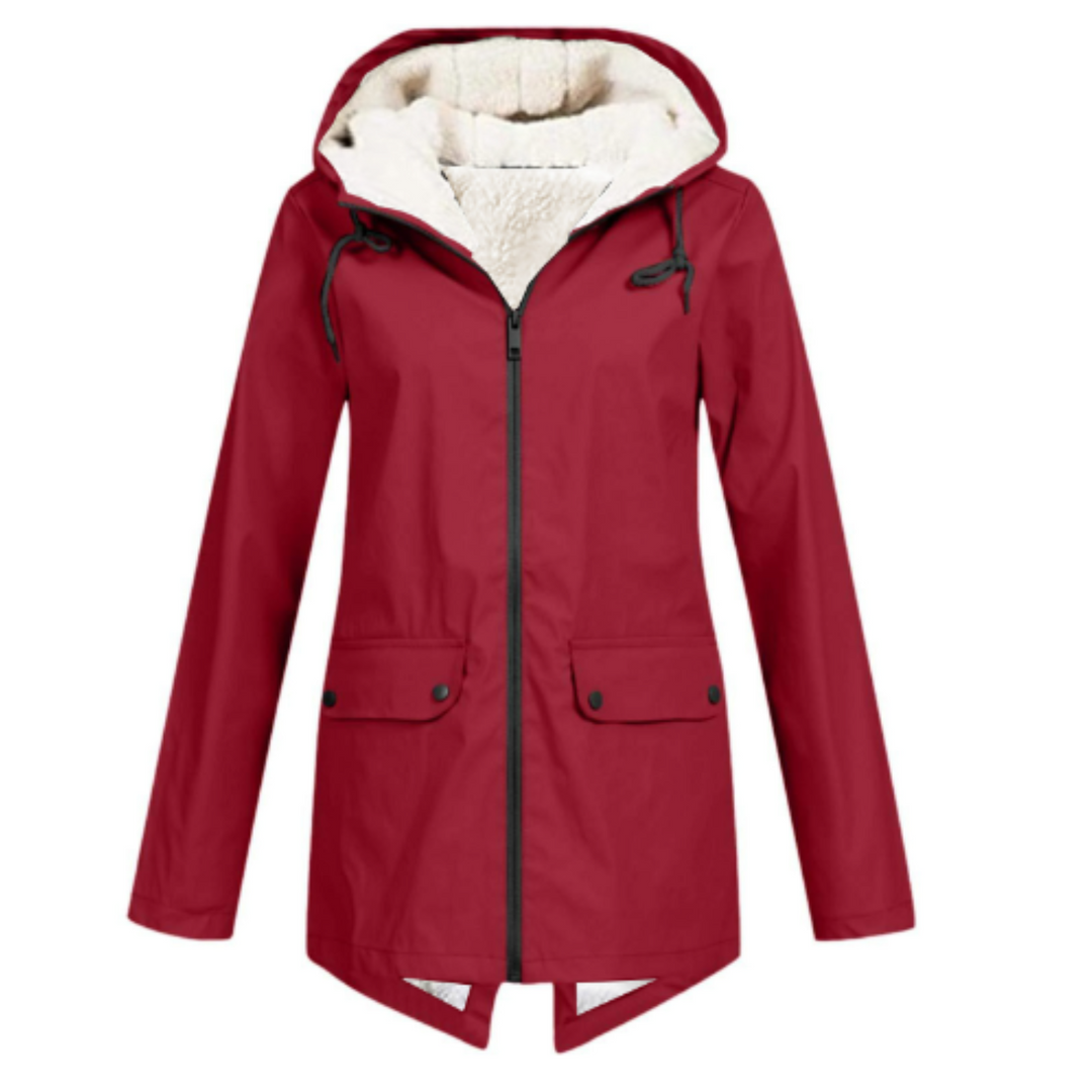 Raven | Women's Waterproof Plush-Lined Mid-Length Coat