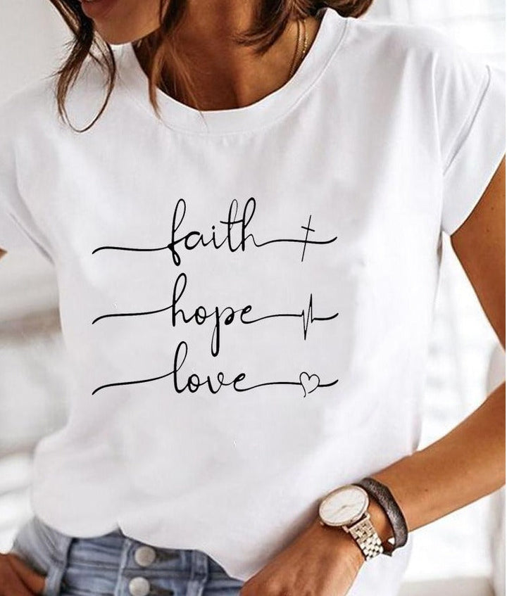 Sophie | Women's Classic Crew Neck Summer T Shirt