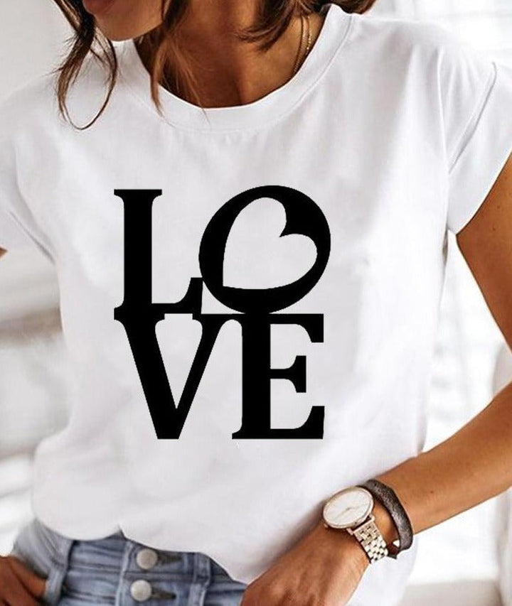 Sophie | Women's Classic Crew Neck Summer T Shirt