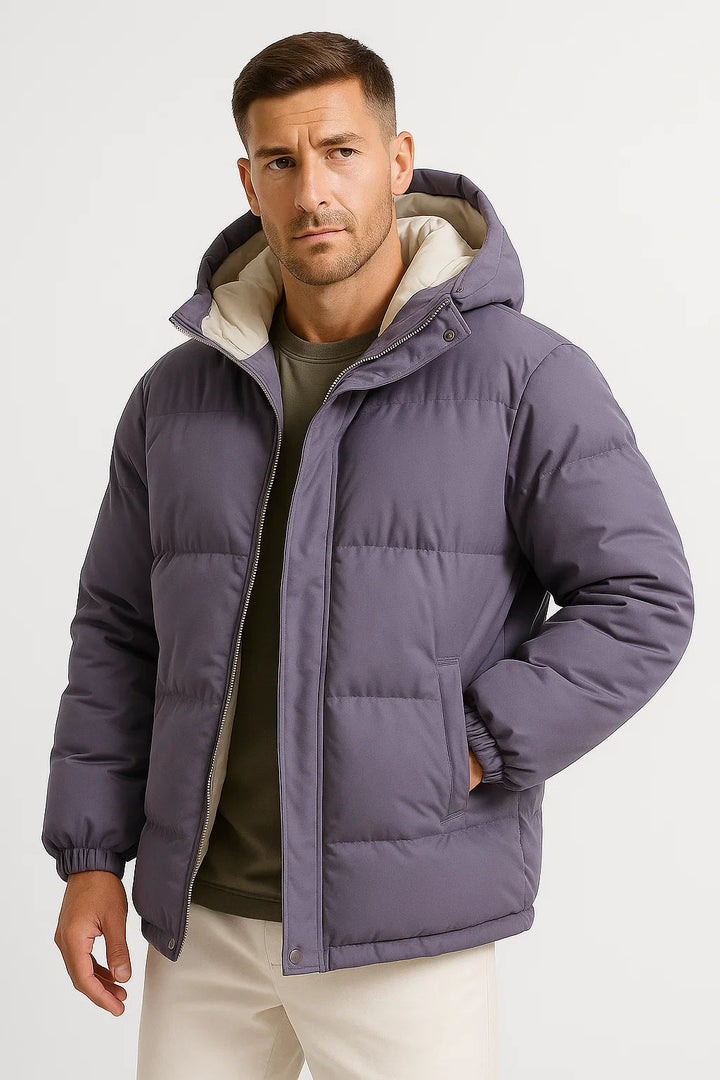 Drew | Men's Warm Hooded Puffer Jacket