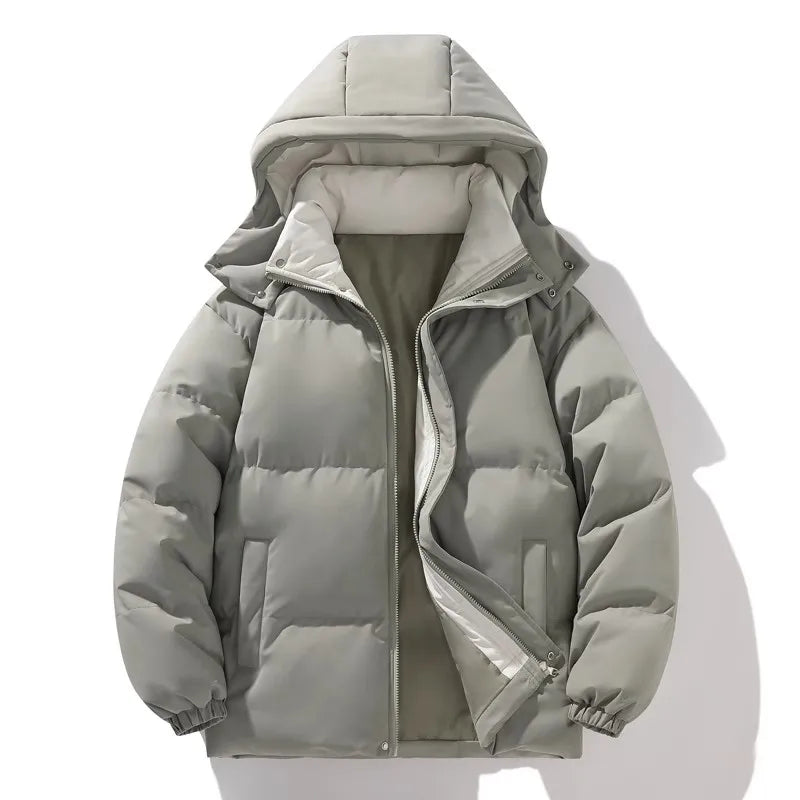 Drew | Men's Warm Hooded Puffer Jacket
