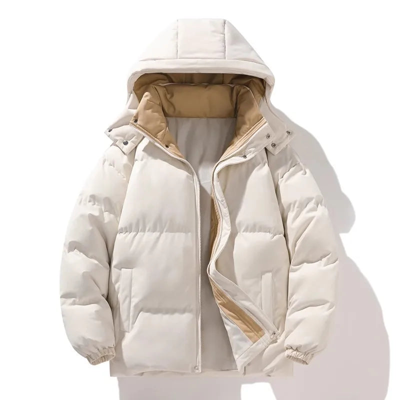 Drew | Men's Warm Hooded Puffer Jacket