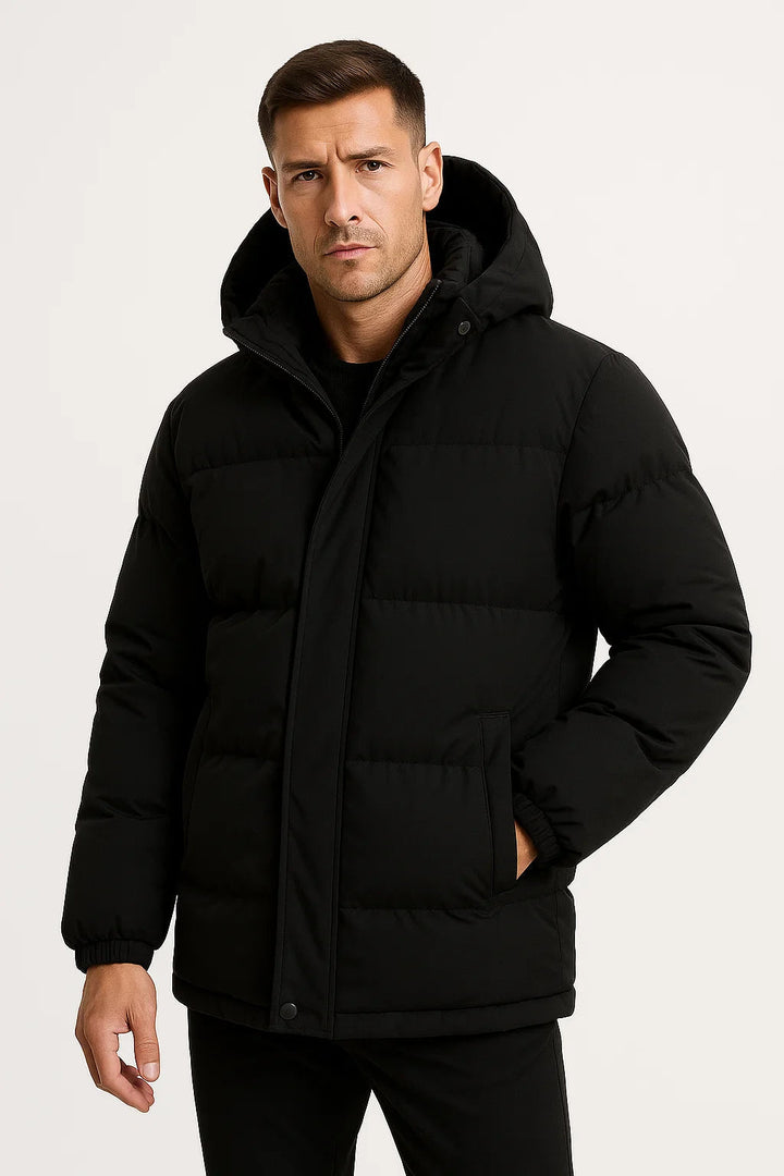 Drew | Men's Warm Hooded Puffer Jacket