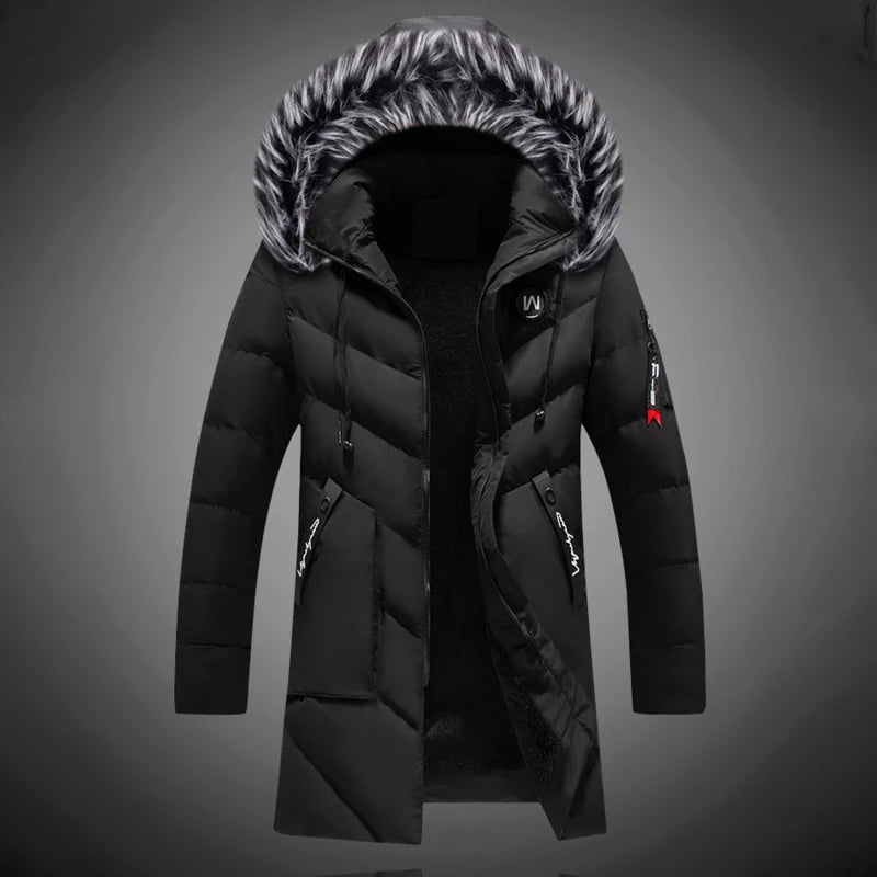 Archer | Men's Longline Padded Hooded Winter Parka