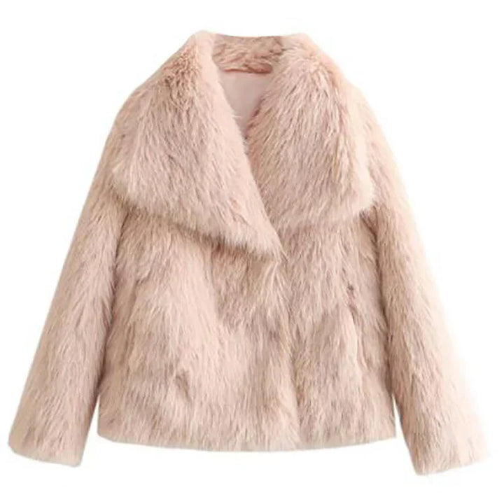 Hannah | Women's Chic Cropped Faux Fur Jacket