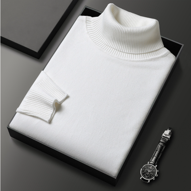 Eric | Men's Premium Turtleneck Pullover Sweater