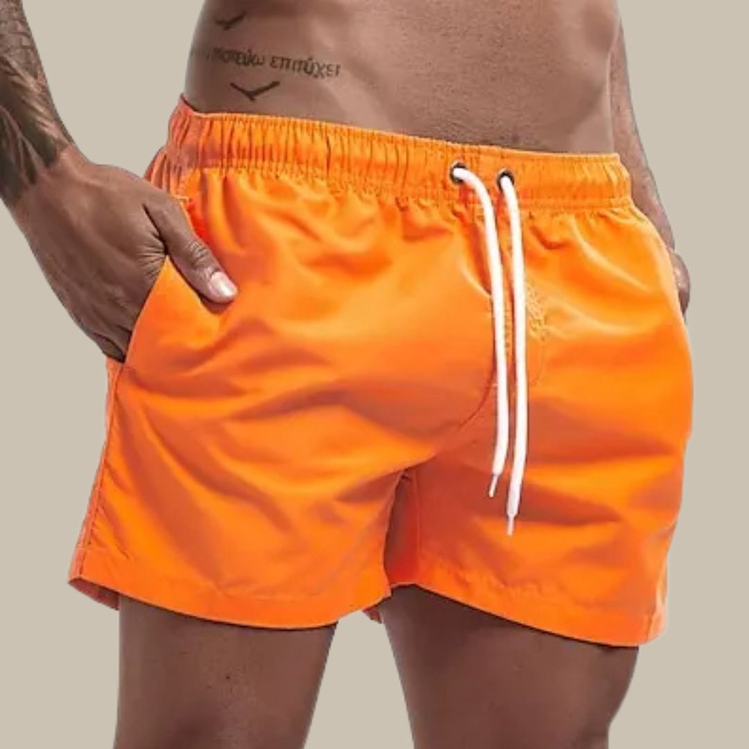 Adrian | Men's Quick Dry Boardshorts with Elastic Waistband