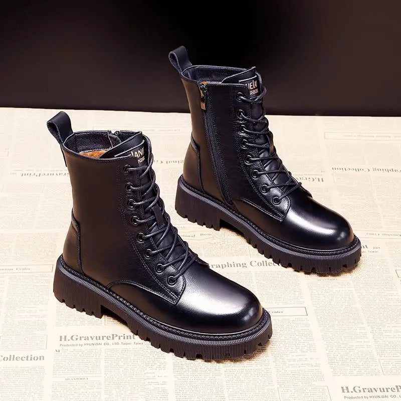 Robin | Men's Insulated Lace-Up Winter Ankle Boots