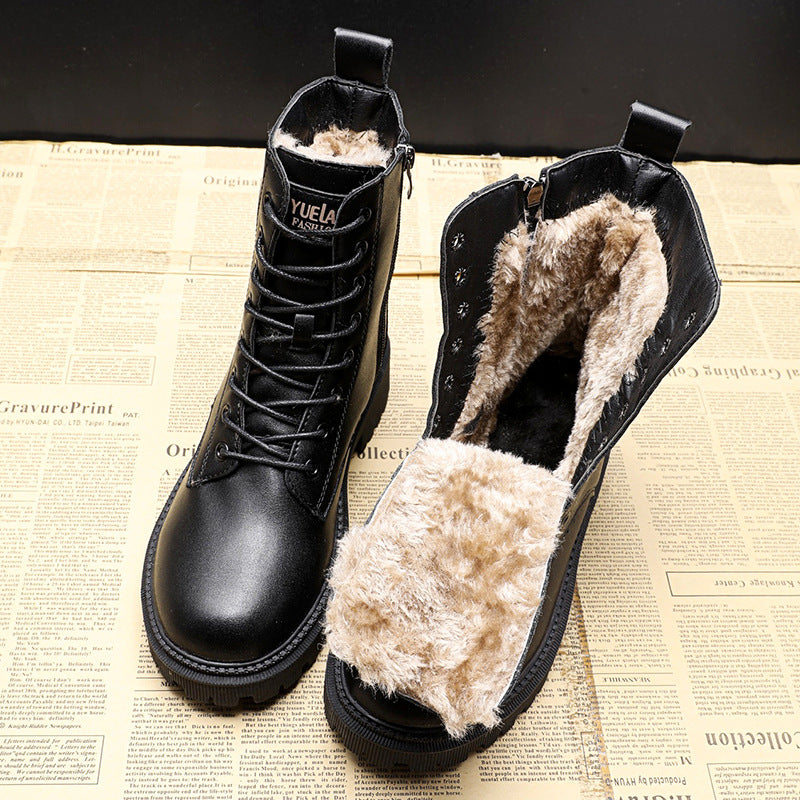 Robin | Men's Insulated Lace-Up Winter Ankle Boots