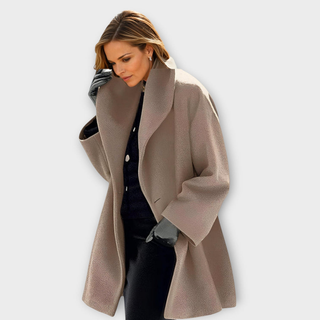 Vivienne | Women's Oversized Statement Lapel Winter Coat