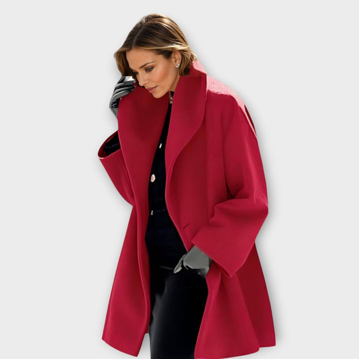 Vivienne | Women's Oversized Statement Lapel Winter Coat