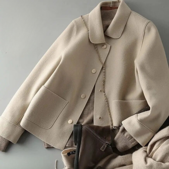 Catherine | Women's Classic Patch Pocket Wool Jacket