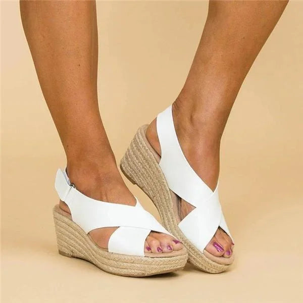Eden | Women's Stylish Wedge Espadrille Sandals
