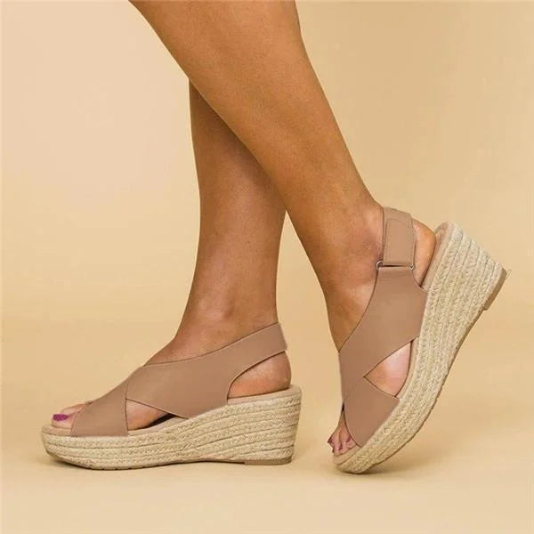 Eden | Women's Stylish Wedge Espadrille Sandals