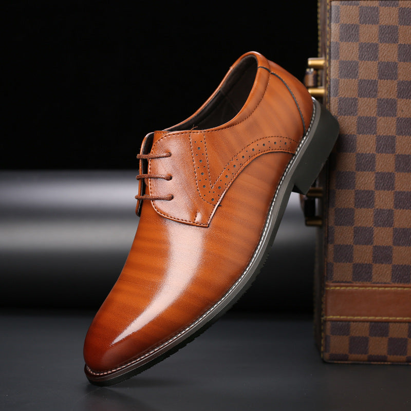 Wyatt | Men's Classic Brogue Oxford Dress Shoes
