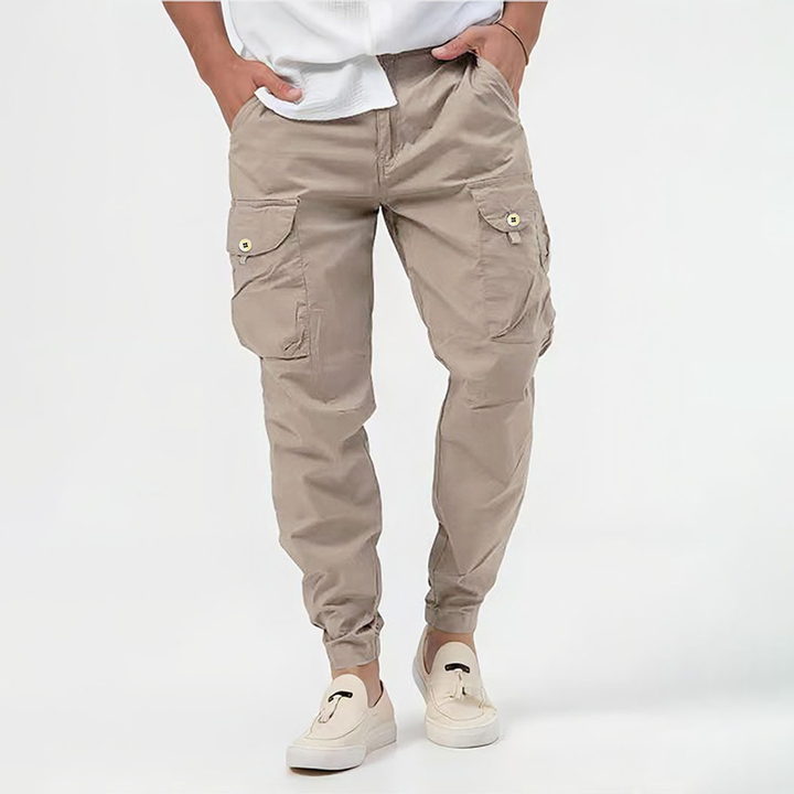 Mason | Men's Breathable Tapered Multi Pocket Cargo Pants
