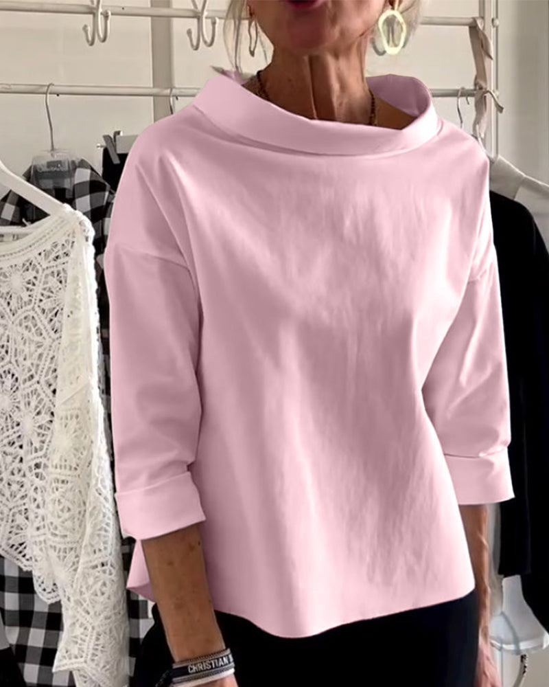 Francesca | Women's Elegant Cowl Neck Top