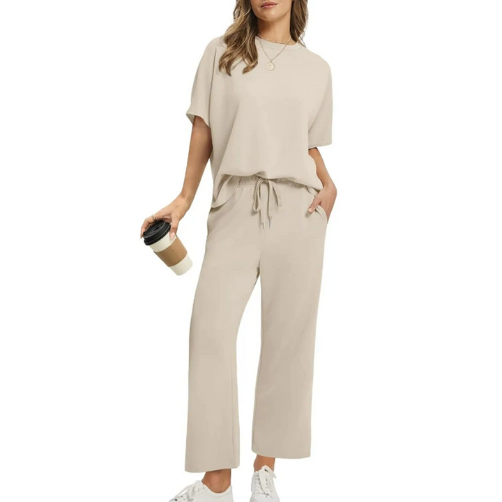 Deborah | Women's Casual Two Piece Lounge Set with Pockets