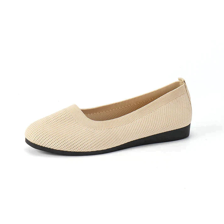 Sadie | Women's Comfortable Knit Slip-On Ballet Flats