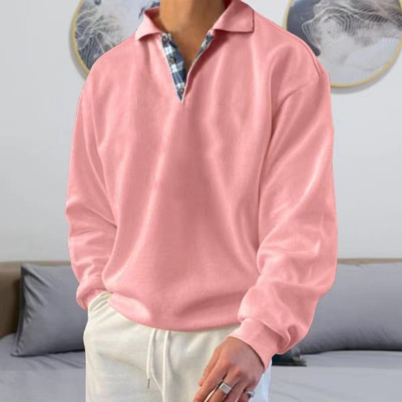 Sawyer | Men's Casual Polo Collar Pullover