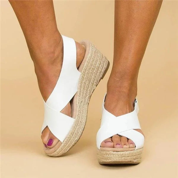 Eden | Women's Stylish Wedge Espadrille Sandals