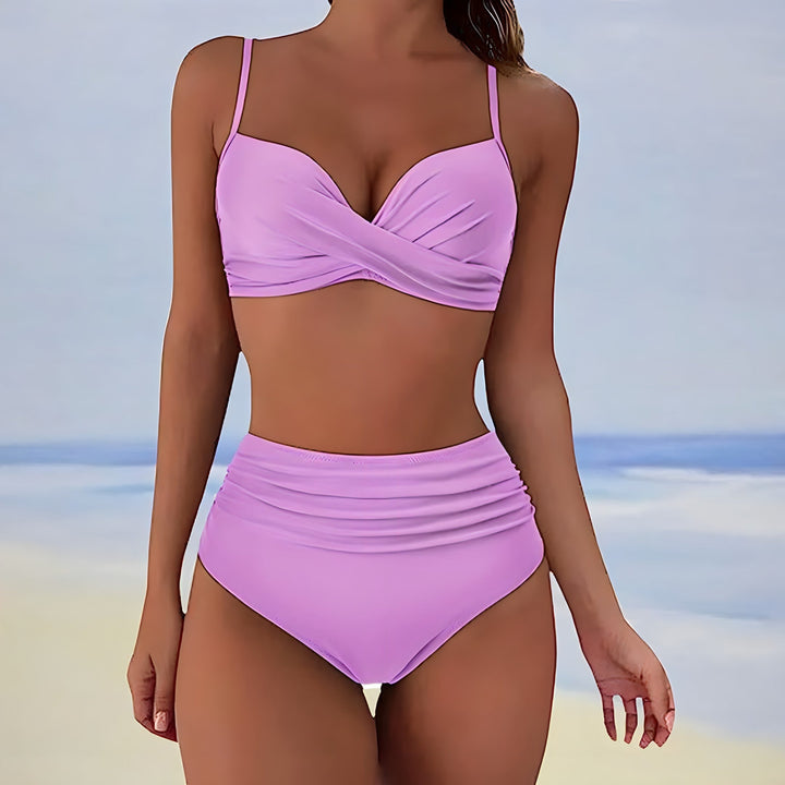 Brisa | Women's High Waist Two Piece Bikini Set