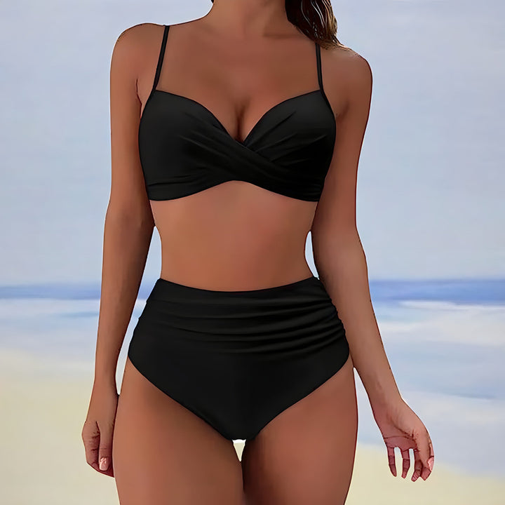 Brisa | Women's High Waist Two Piece Bikini Set